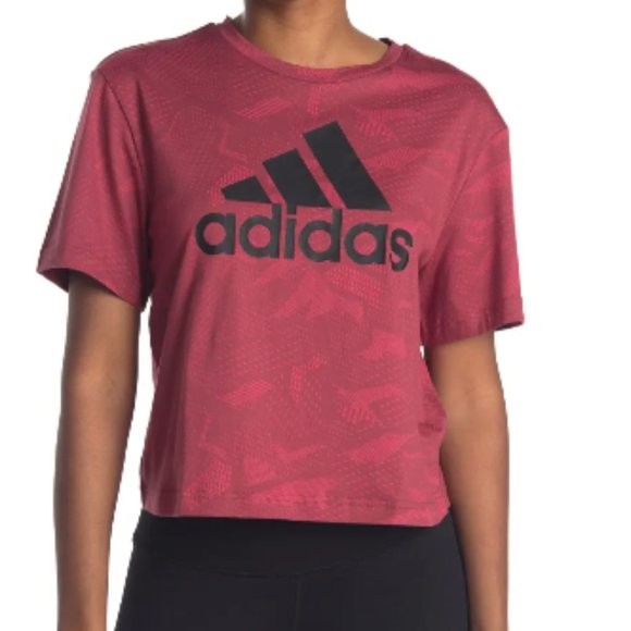 adidas Tops - ADIDAS Cropped Logo Tee